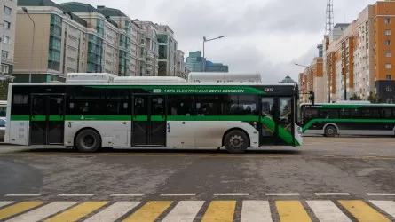 В Астане изменили схемы движения по двум автобусным маршрутам