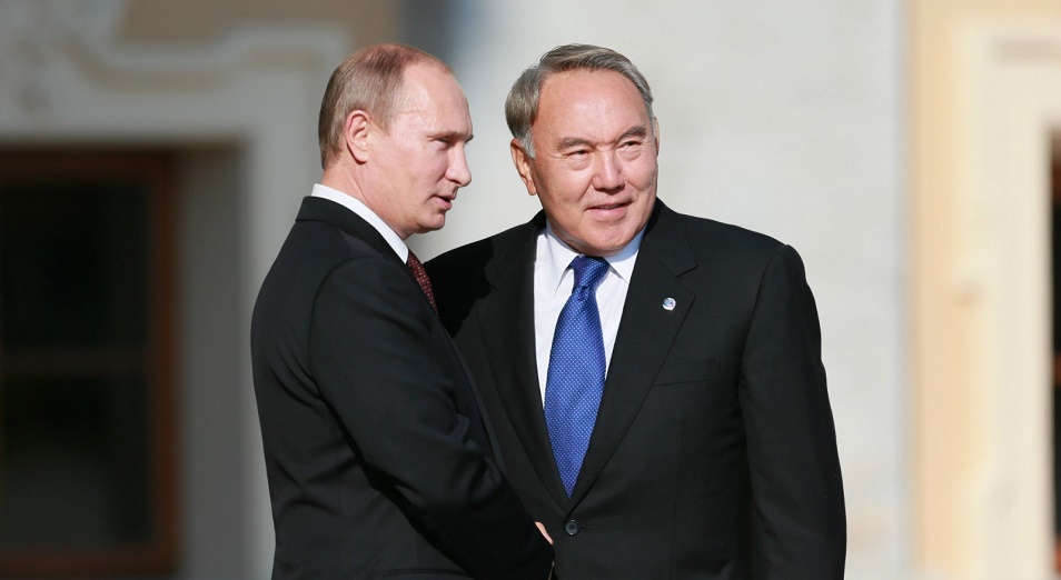 Путин и Назарбаев поговорят про 25 млрд долларов