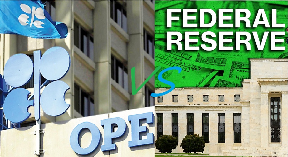 АҚШ-тың Федералдық қоры vs OPEC+ 