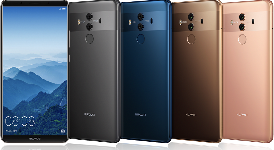Huawei представляет флагманские смартфоны Mate 10 и Mate 10 Pro