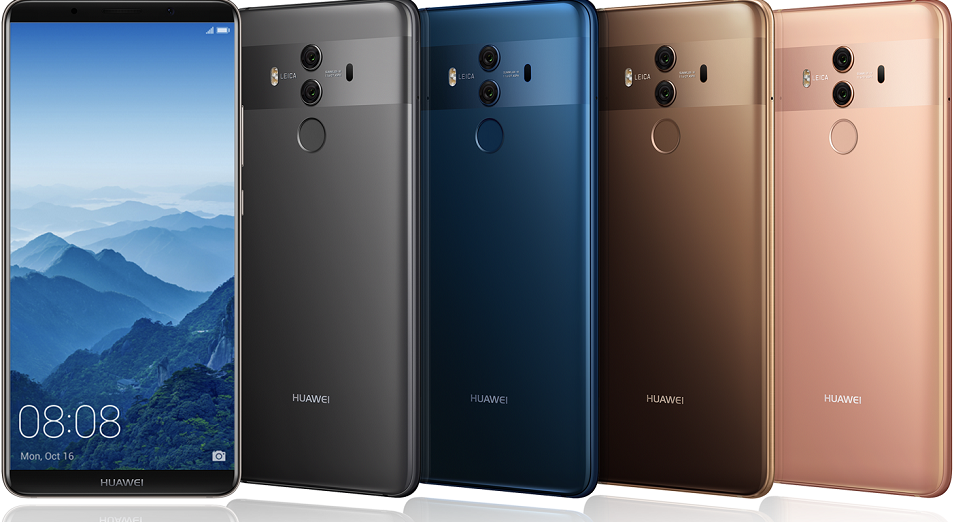 Huawei представляет флагманские смартфоны Mate 10 и Mate 10 Pro 