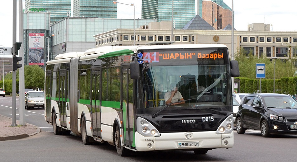 Астанада автобустардың жүру бағыты уақытша өзгерді