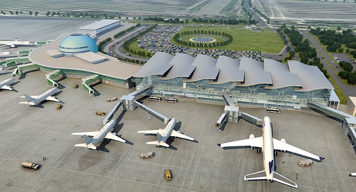 Новый терминал аэропорта в Астане сдадут в марте 2017 года