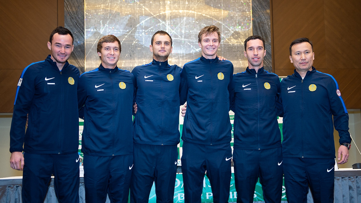 Казахстанские теннисисты вышли в финал Кубка Дэвиса