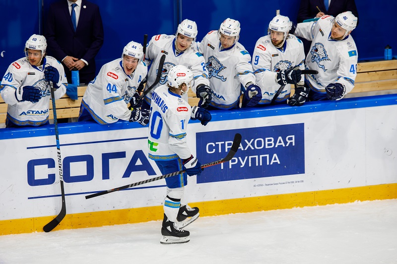 "Барыс" обыграл "Салават Юлаев" 