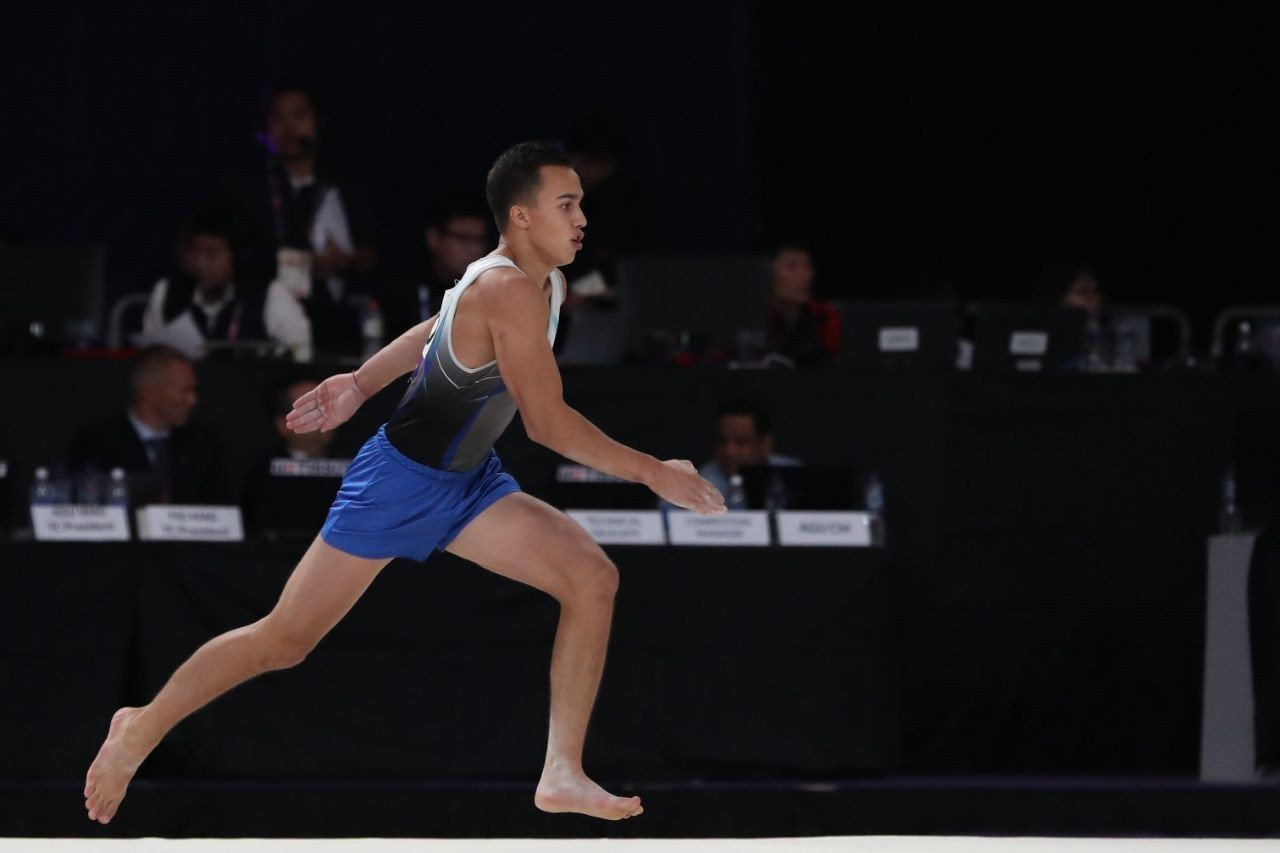 Казахстанец вышел в финал Кубка мира по спортивной гимнастике