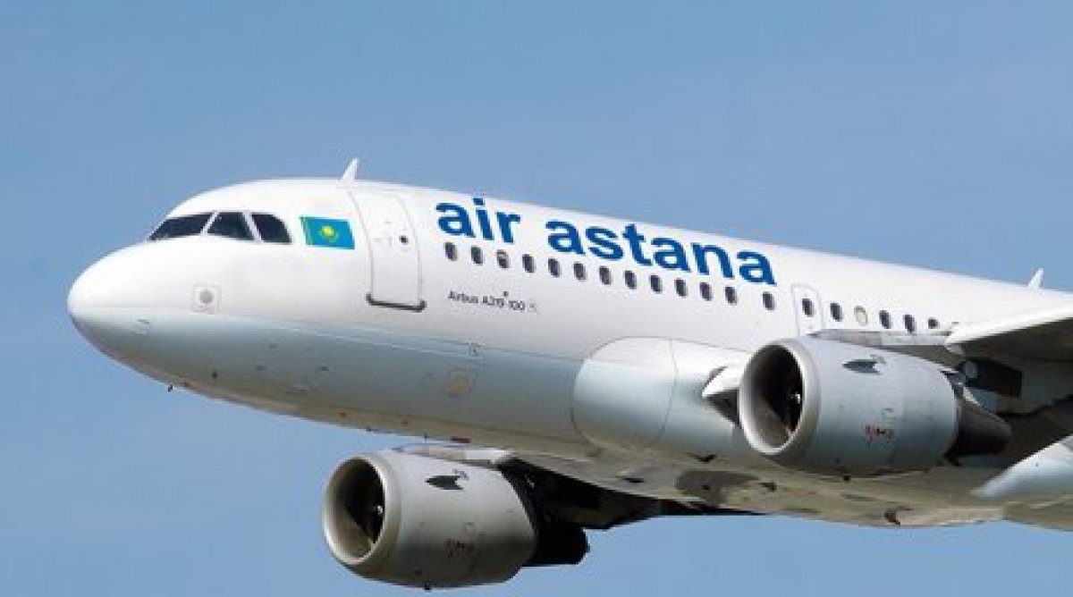 Самолет авиакомпании Air Astana вылетел из Нью-Дели в Алматы через Маскат