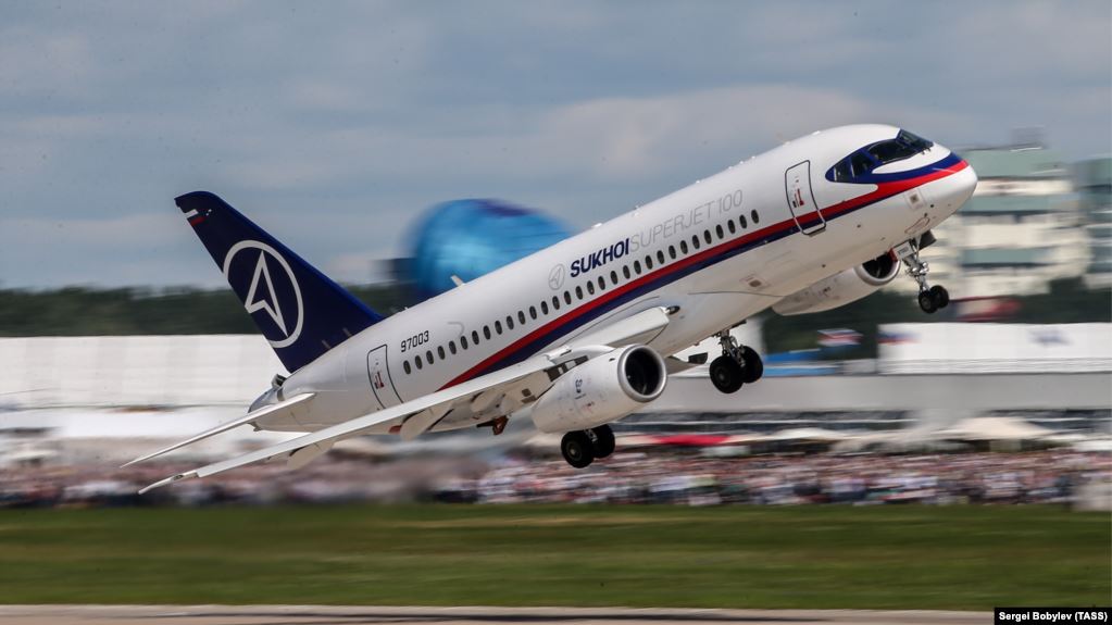 Россия хочет поставить в Казахстан самолеты Sukhoi Superjet 100