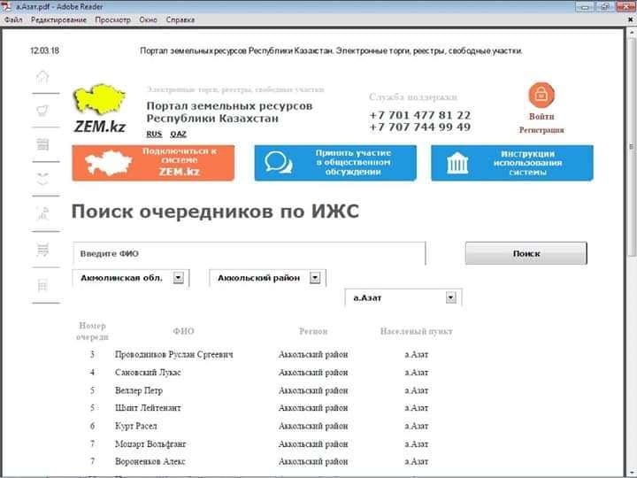 Курт Рассел и Моцарт оказались в списке очередников на получение 10 соток в РК