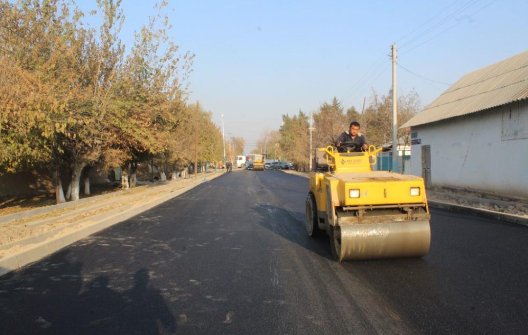 Туркестан: в этом году в Келесском районе будут отремонтированы дороги 33 местных улиц