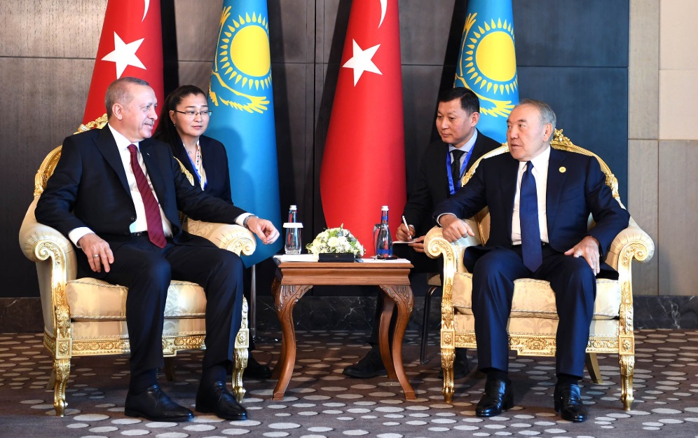 Назарбаев обсудил с Эрдоганом вопросы региональной безопасности и развития государств Евразии