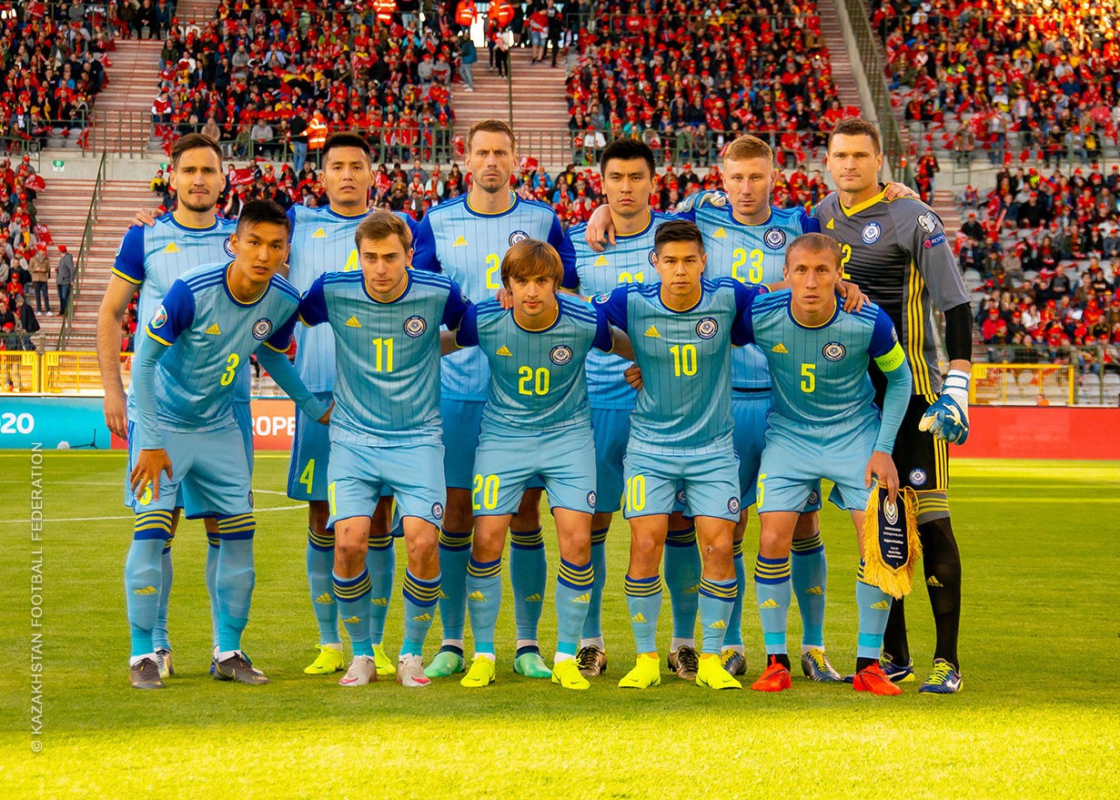 Команда Казахстана по футболу одержала победу над Сан-Марино в рамках отбора на Евро-2020