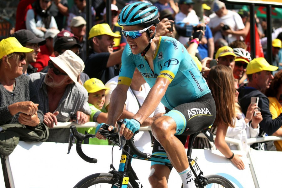 Капитан "Астаны" Якоб Фульсанг выбыл из борьбы на "Тур де Франс"
