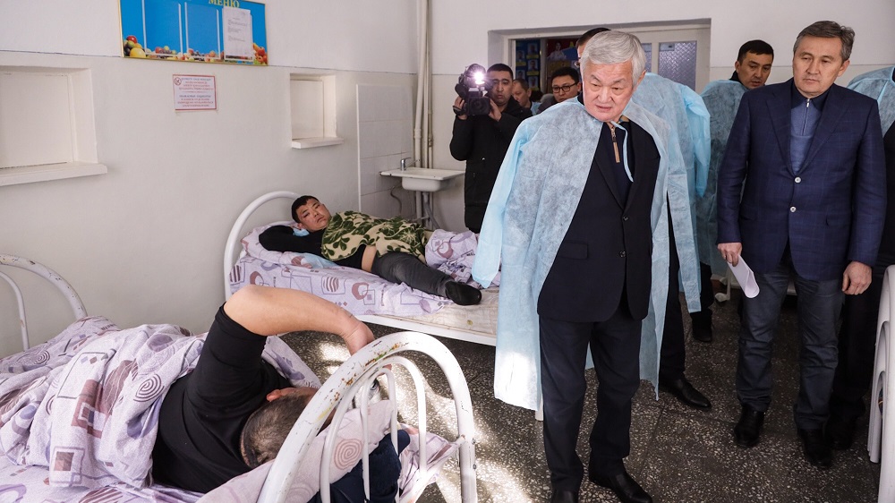 Сапарбаев рассказал о состоянии пострадавших в Кордае