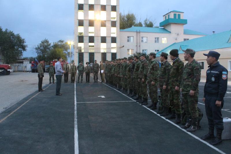 Ақтөбелік өрт сөндірушілер Ресейге көмекке аттанды