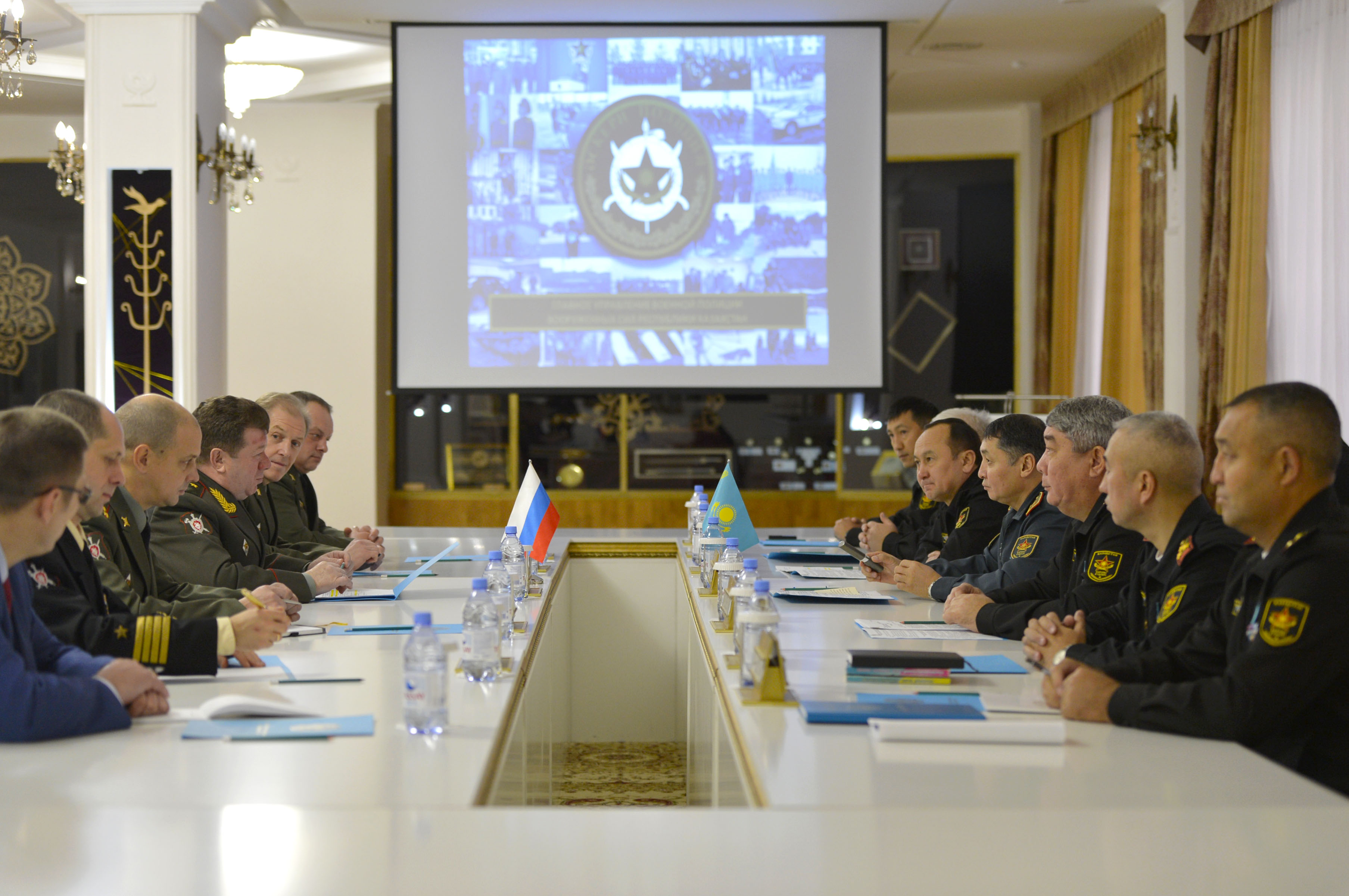 Органы военной полиции Казахстана и России обсудили вопросы сотрудничества