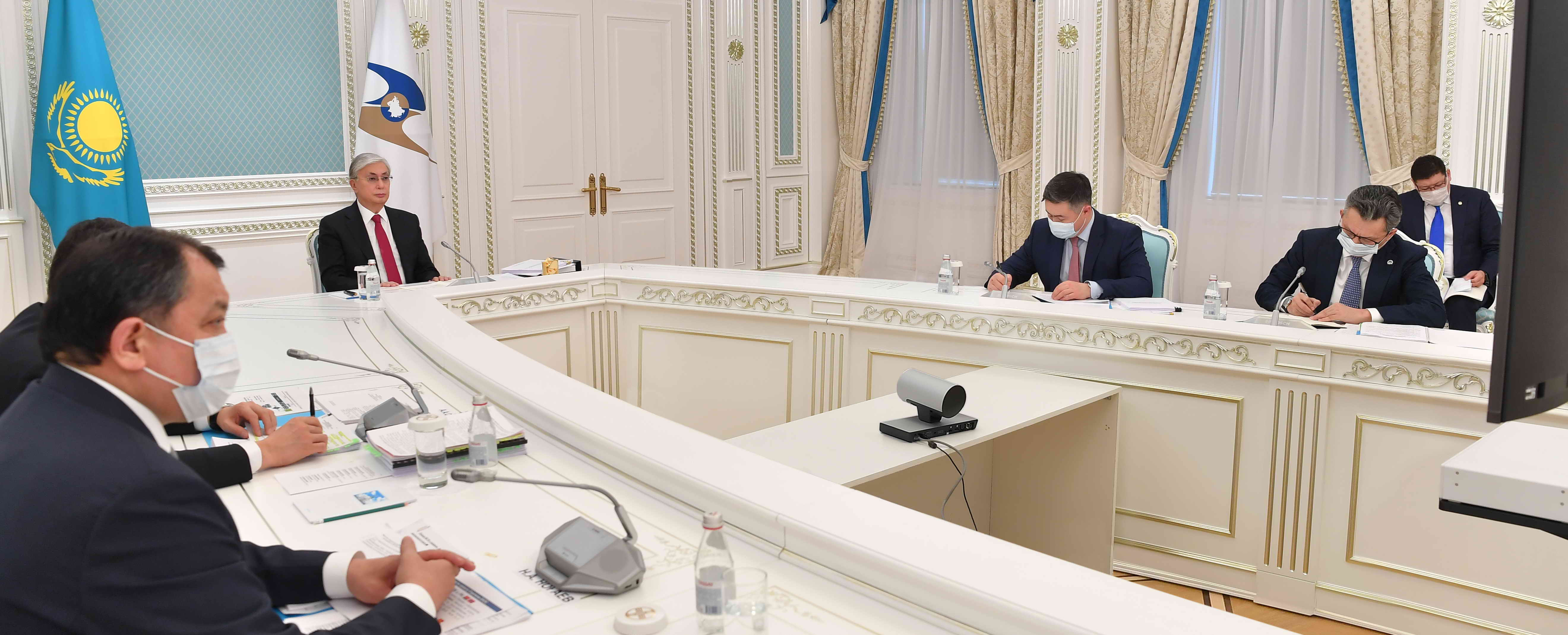 Қазақстан Президенті Жоғары еуразиялық экономикалық кеңестің отырысына қатысты 