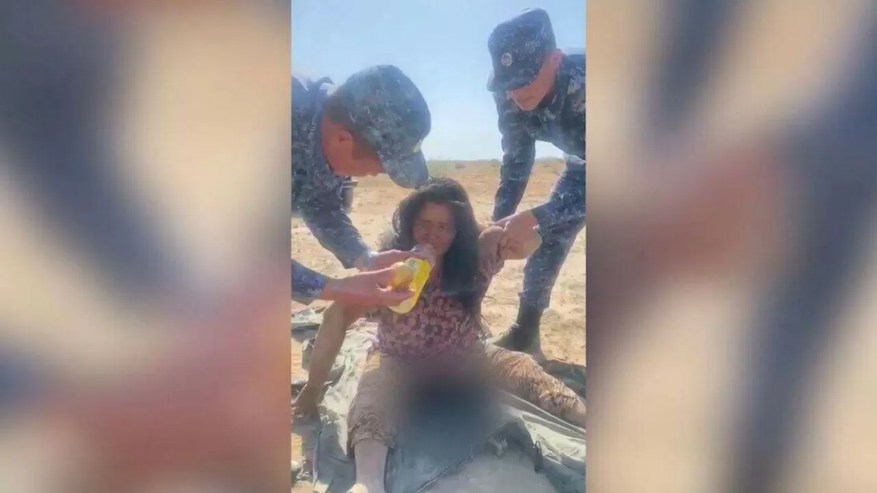 Пропавшую женщину через пять дней обнаружили в песках под Таразом