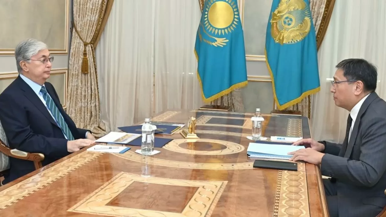 Президент Алматы қаласының әкімін қабылдады