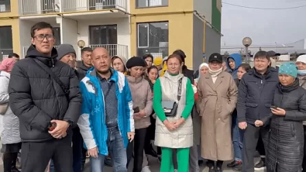 Алматыдағы тұрғындар ресми түрде пайдалануға берілмеген үйге қоныстаныпты