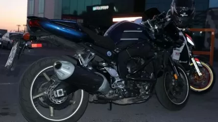 В Шымкенте прошла полицейская облава на мотоциклистов