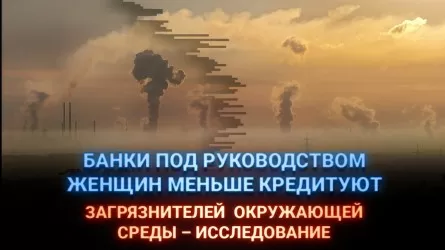 Банки под руководством женщин меньше кредитуют загрязнителей окружающей среды – исследование