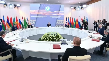 Астанада ТМД елдері басшылары кеңесінің отырысы өтіп жатыр