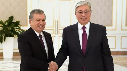 Мемлекет басшысы Өзбекстан президентін қарсы алды
