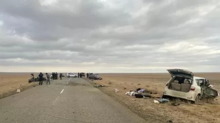 ДТП в Атырауской области – погибли пять человек