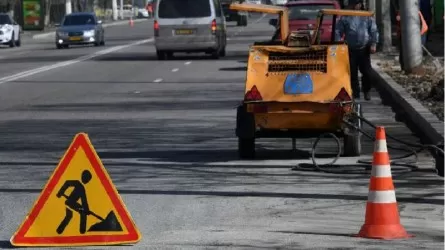 Алматыда жол жөндеу жұмыстарына байланысты бірнеше көше жабылады