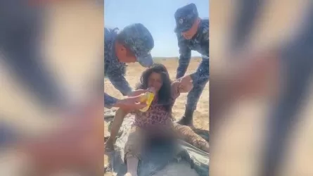 Пропавшую женщину через пять дней обнаружили в песках под Таразом