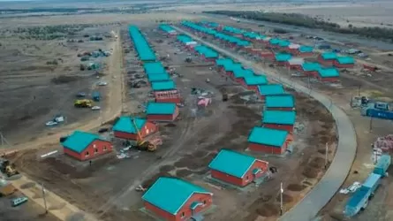 Әулиекөл ауданында өрттен зардап шеккендерге арналған үйлердің құрылысы аяқталуға жақын