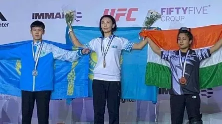 Чемпионкой Азии по ММА стала полицейский из Шымкента