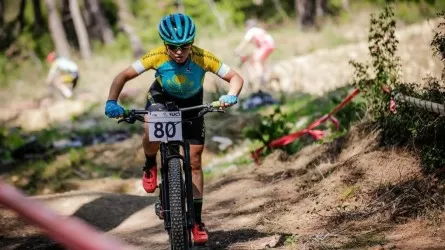 Казахстанка завоевала бронзу на чемпионате Азии по маунтинбайку