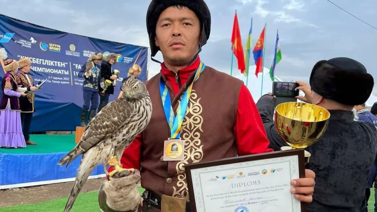 Маңғыстаулық құсбегі жүлдегер атанды 