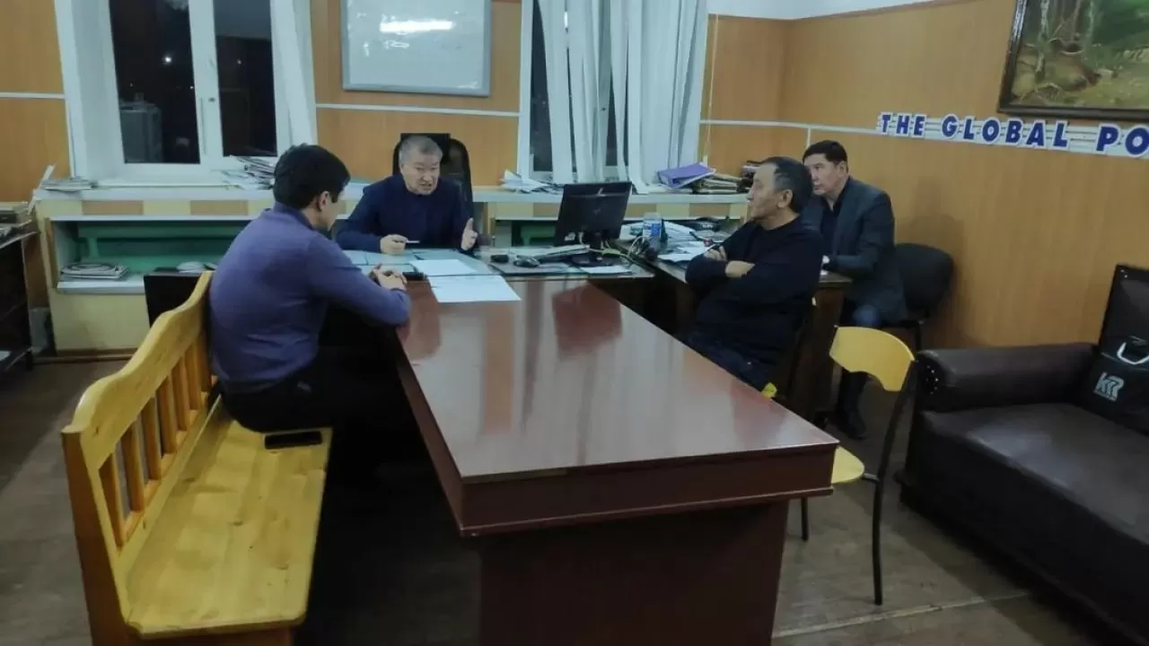 Даниал Ахметов шұғыл түрде Риддерге барды