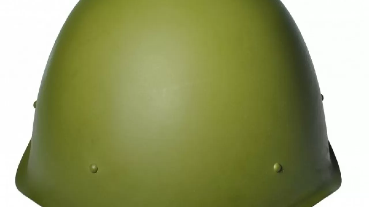 Военные каски сдали на металлолом в Шымкенте?