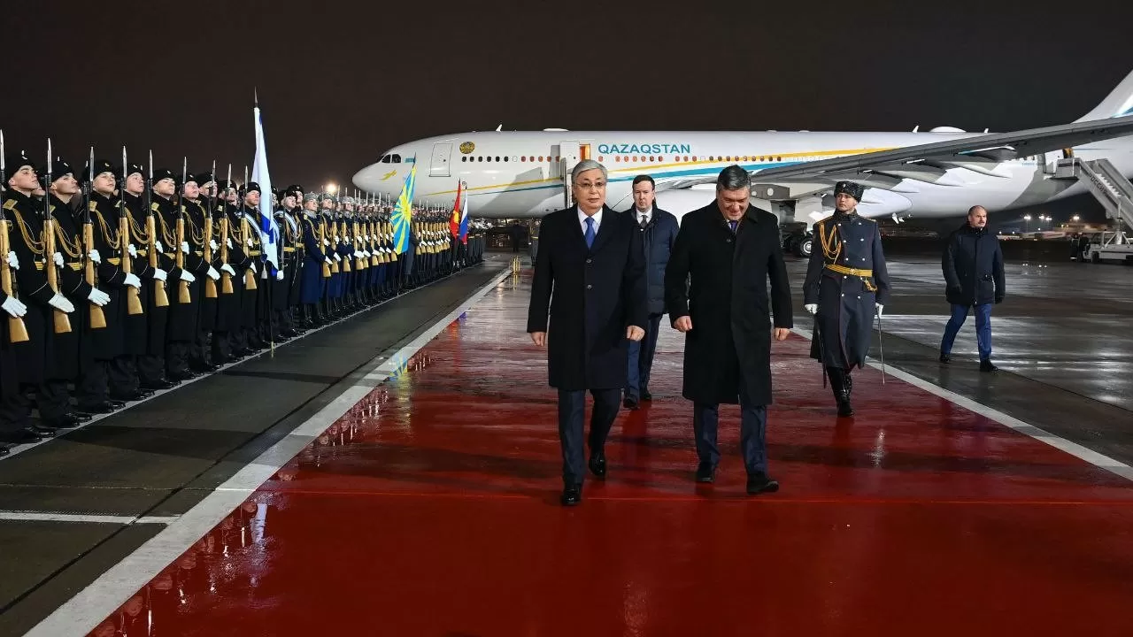 Токаев прибыл в Москву на встречу с Путиным