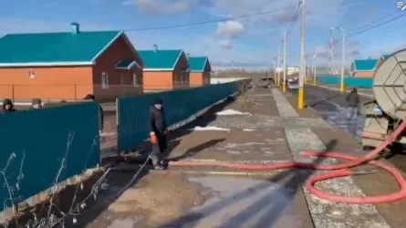 Өрттен зардап шеккендердің су жаңа баспаналарына жөндеу басталды