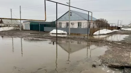 В ЗКО пострадавшим от паводка сельчанам построили 4 дома вместо 30