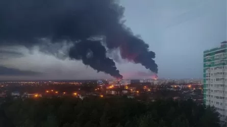 Ресейде мұнай өнімдері сақталатын резервуарлар өртенді