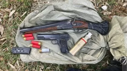 Еще один схрон оружия обнаружили в Алматинской области