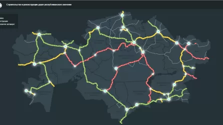 В Казахстане планируют запустить мобильное приложение карты дорог