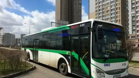 Изменилась схема движения пригородного автобуса в Астане