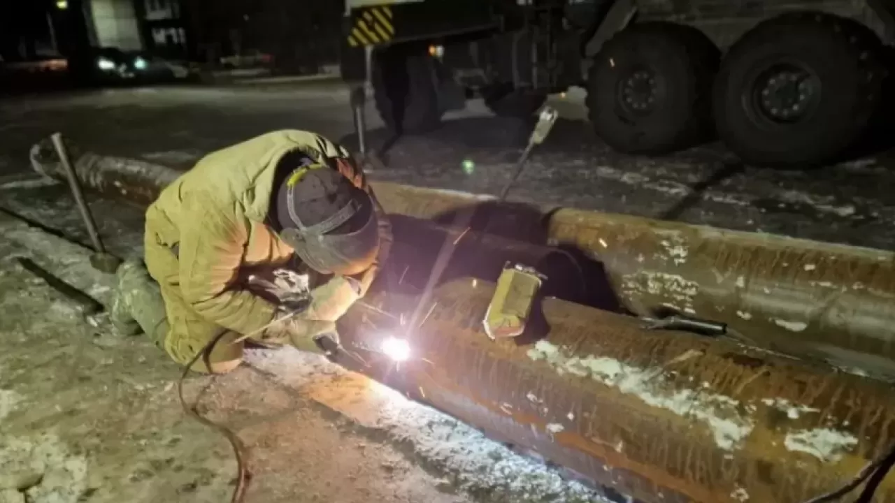 В Экибастузе произошла новая авария на теплосетях