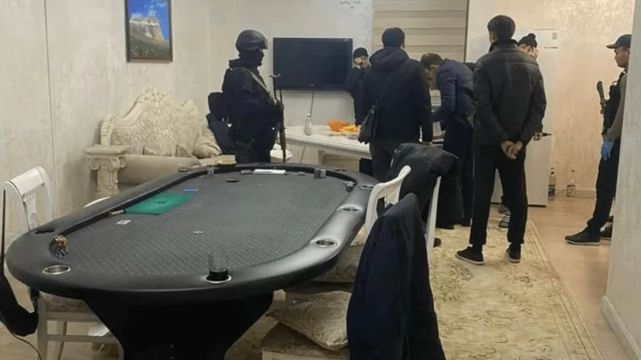 Ақтауда заңсыз ойын бизнесін ұйымдастырғандар ұсталды