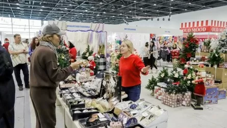 В Астане состоялась новогодняя ярмарка