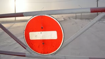 Движение ограничили на дороге Алматы – Екатеринбург из-за трескучего мороза