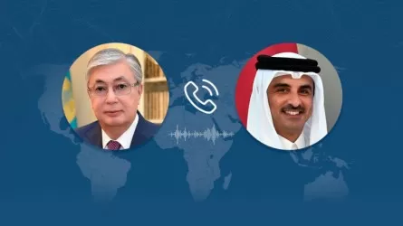 Президент Казахстана провел телефонный разговор с эмиром Катара