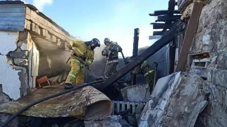 Взрыв газа в области Улытау: пожарные ликвидировали последствия